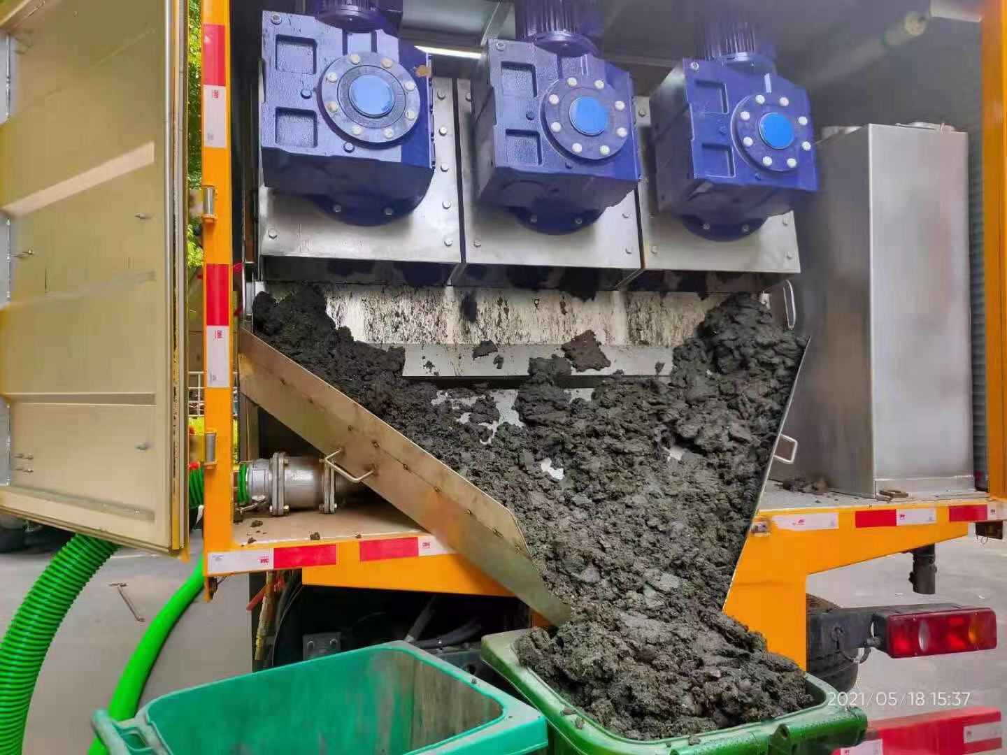 沭阳化粪池清掏城市维护站-泥浆净化干湿分离处理